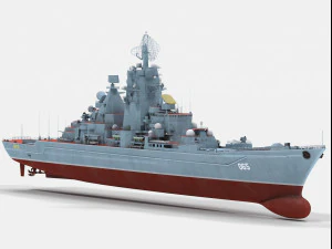 Kirov-class battlecruiser 3D Model