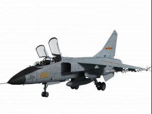 Xian JH-7 Flounder 3D Модель
