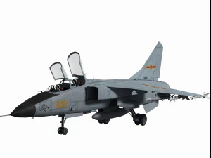 Xian JH-7 Flounder 3D Model