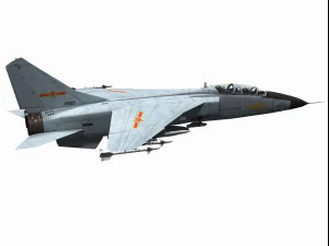 Xian JH-7 Flounder 3D Model