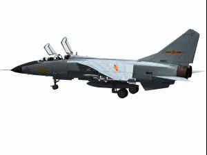 Xian JH-7 Flounder 3D Model