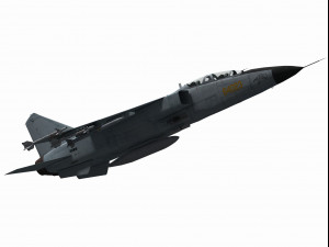 Xian JH-7 Flounder 3D Модель