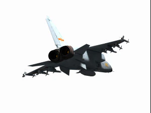 Xian JH-7 Flounder 3D Model