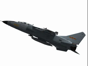 Xian JH-7 Flounder 3D Model