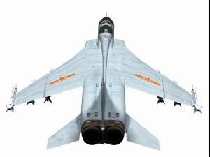 Xian JH-7 Flounder 3D Model