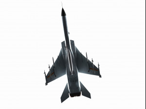 Xian JH-7 Flounder 3D Модель