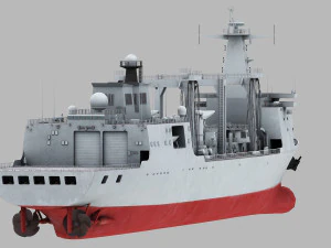 Navio Hulun Lake 965 tipo 901 Modelo 3D