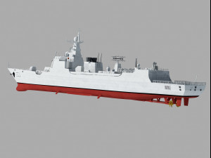 Xian 153 Type 052 C class Destroyer Modèle 3D