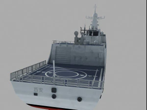 Xian 153 Type 052 C class Destroyer 3D Model