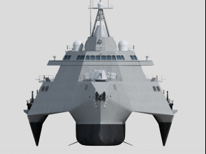 USS Omaha LCS-12 Litoral Combat Ship class 3Dモデル
