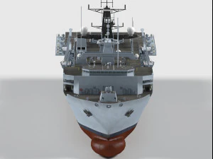 HMS Albion class 3D Model