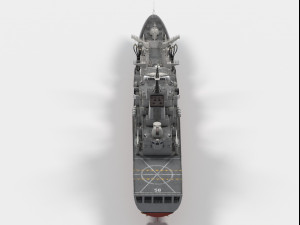 Daecheong AOE-58 Cheonji class ship 3D-Modell