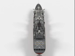 Daecheong AOE-58 Cheonji class ship 3D Model