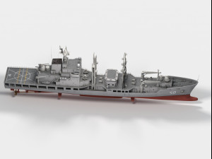 Daecheong AOE-58 Cheonji class ship 3D-Modell