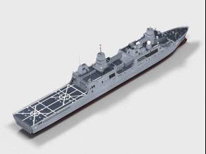 LPD-20 Green Bay San Antonio class Modèle 3D
