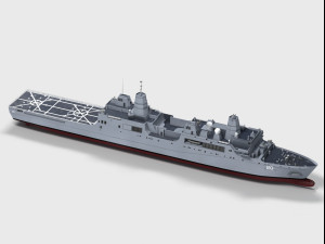 LPD-20 Green Bay San Antonio class Modèle 3D