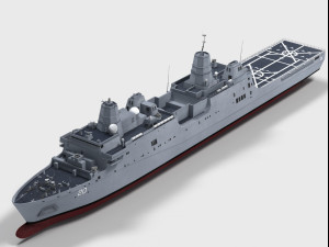 LPD-20 Green Bay San Antonio class Modèle 3D