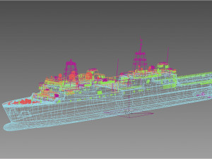 LPD-20 Green Bay San Antonio class Modèle 3D