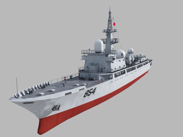 AGI-854 Tianlangxing Sirius Type 815 G class ship 3D 모델 .c4d .max .obj .3ds .fbx .stl .blend 
