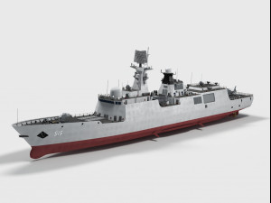 515 Binzhou Type 054A class frigate 3D Model