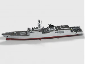 515 Binzhou Type 054A class frigate 3D Model