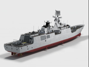 515 Binzhou Type 054A class frigate 3D Model