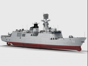 515 Binzhou Type 054A class frigate 3D Model