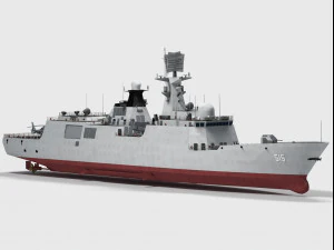 515 Binzhou Type 054A class frigate 3D Model