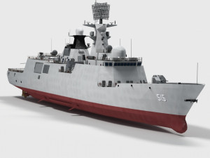515 Binzhou Type 054A class frigate 3D Model