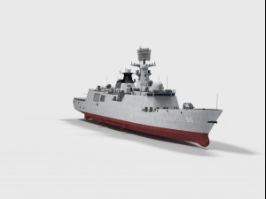 515 Binzhou Type 054A class frigate 3D Model