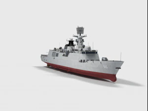515 Binzhou Type 054A class frigate 3D Model