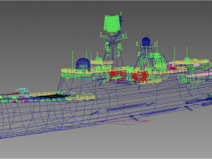 515 Binzhou Type 054A class frigate 3D Model