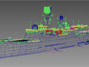 515 Binzhou Type 054A class frigate 3D Model