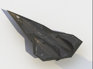 Lockheed Martin SR-72 Darkstar 3Dモデル