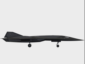 Lockheed Martin SR-72 Darkstar 3Dモデル