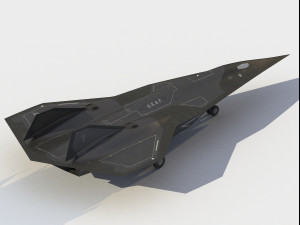 Lockheed Martin SR-72 Darkstar 3Dモデル