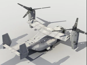 Bell Boeing V-22 Osprey 3D Model