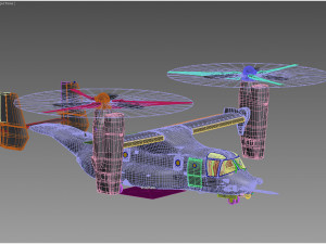 Bell Boeing V-22 Osprey 3D Model