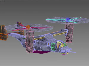 Bell Boeing V-22 Osprey 3D Model