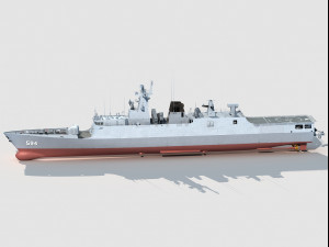 594 Zhuzhou type 056A Jiangdao class corvette Model 3D