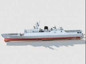 594 Zhuzhou type 056A Jiangdao class corvette 3D Model