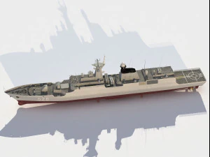 526 Wenzhou Type 054 class frigate 3D Model