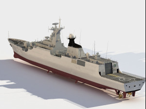526 Wenzhou Type 054 class frigate 3Dモデル