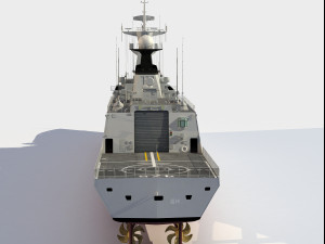 526 Wenzhou Type 054 class frigate 3Dモデル