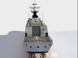 526 Wenzhou Type 054 class frigate 3D Model