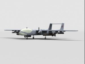 Tengden TB-001A Skorpion UCAV 3Dモデル