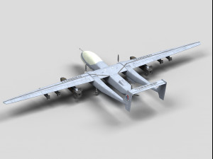 Tengden TB-001A Skorpion UCAV Modèle 3D