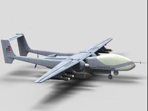 Tengden TB-001A Skorpion UCAV Modèle 3D