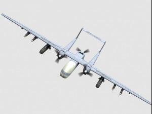 Tengden TB-001A Skorpion UCAV Modèle 3D