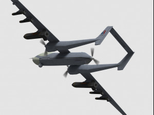 Tengden TB-001A Skorpion UCAV Modèle 3D